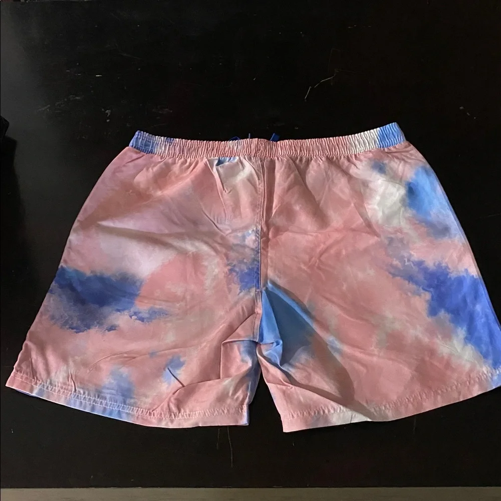 🆕 Chemistry UPF +50 Tie Dye Board Shorts Skeleton Surfing